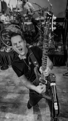 Guitarist Scot Prudhomme of Twin Cities Rock Band Jonah and the Whales Playing Live
